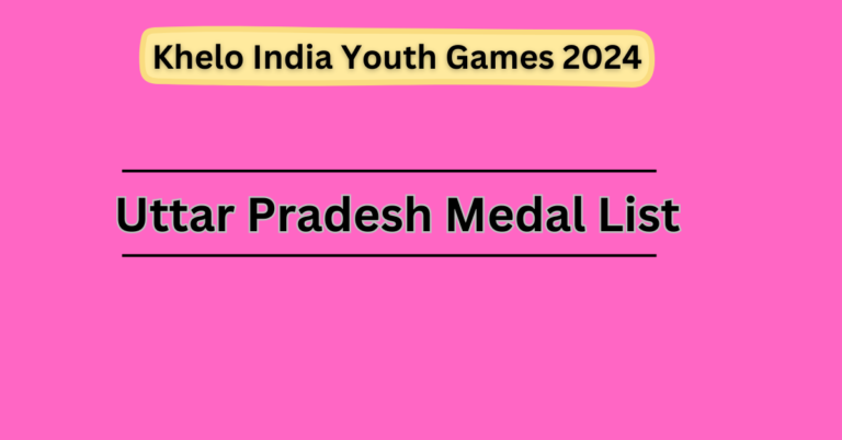 KIYG 2024 Uttar Pradesh Medal List